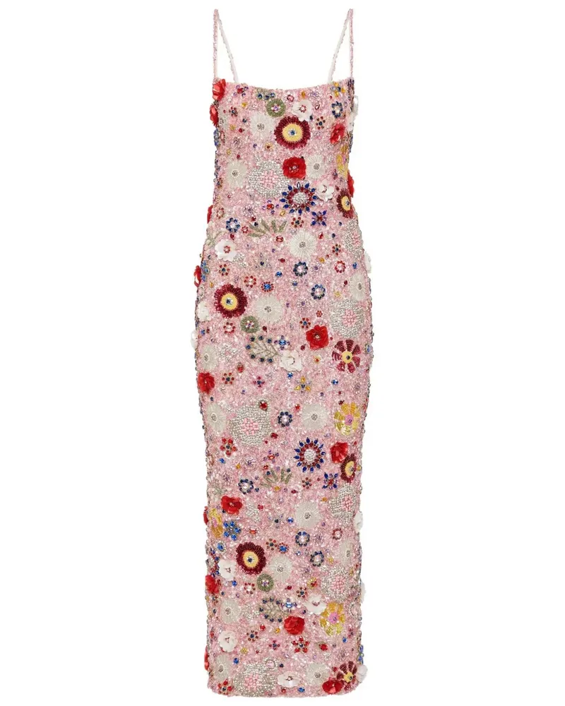 Rachel Gilbert Francesca Abendkleid - Rosa Rosa