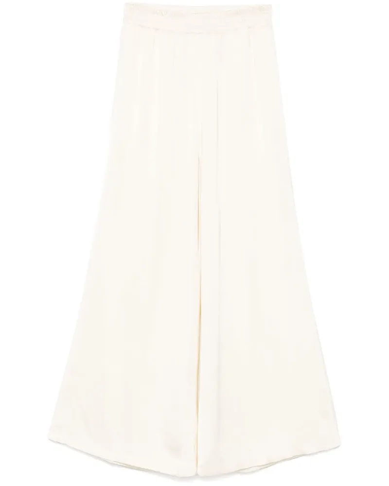 Fabiana Filippi Amelia Hose aus Satin - Nude Nude