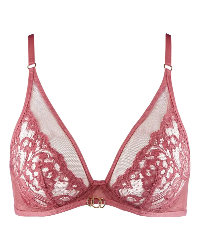 Aubade Feeling Myself BH mit Spitzenbesatz - Rosa Rosa
