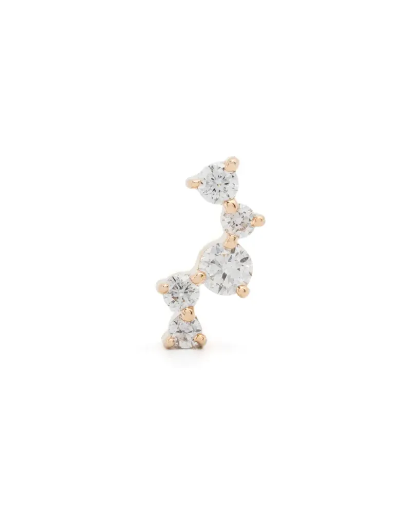 Maria Black 14K yellow gold Flashy Glitz diamond earring Gold