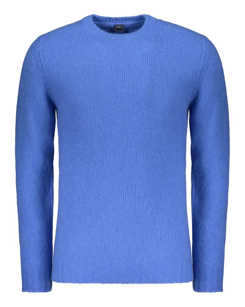 Fedeli Langärmeliger Pullover - Blau Blau