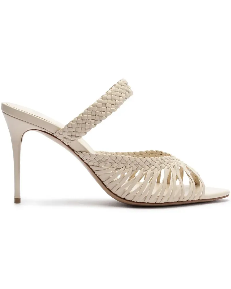 Alexandre Birman Agatha Sandalen 85mm - Nude Nude