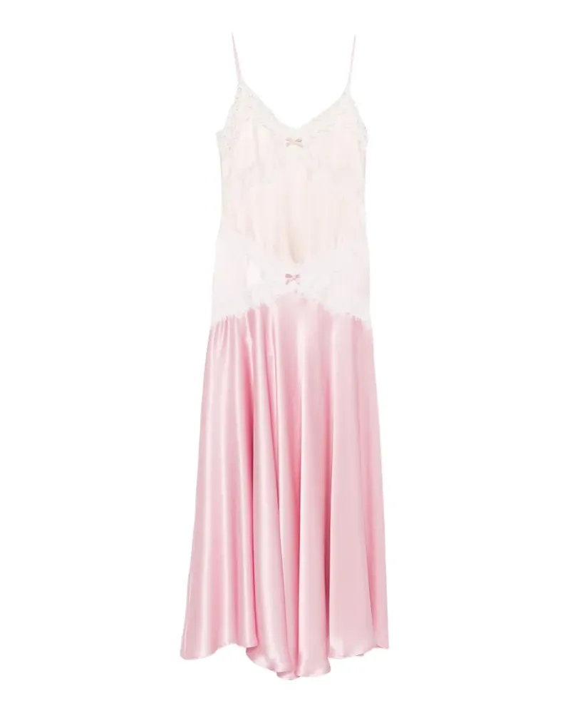 Viktor & Rolf Camisole-Kleid aus Seide - Rosa Rosa