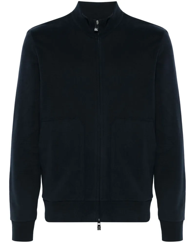 Corneliani Sweatshirt mit Reißverschluss - Blau Blau