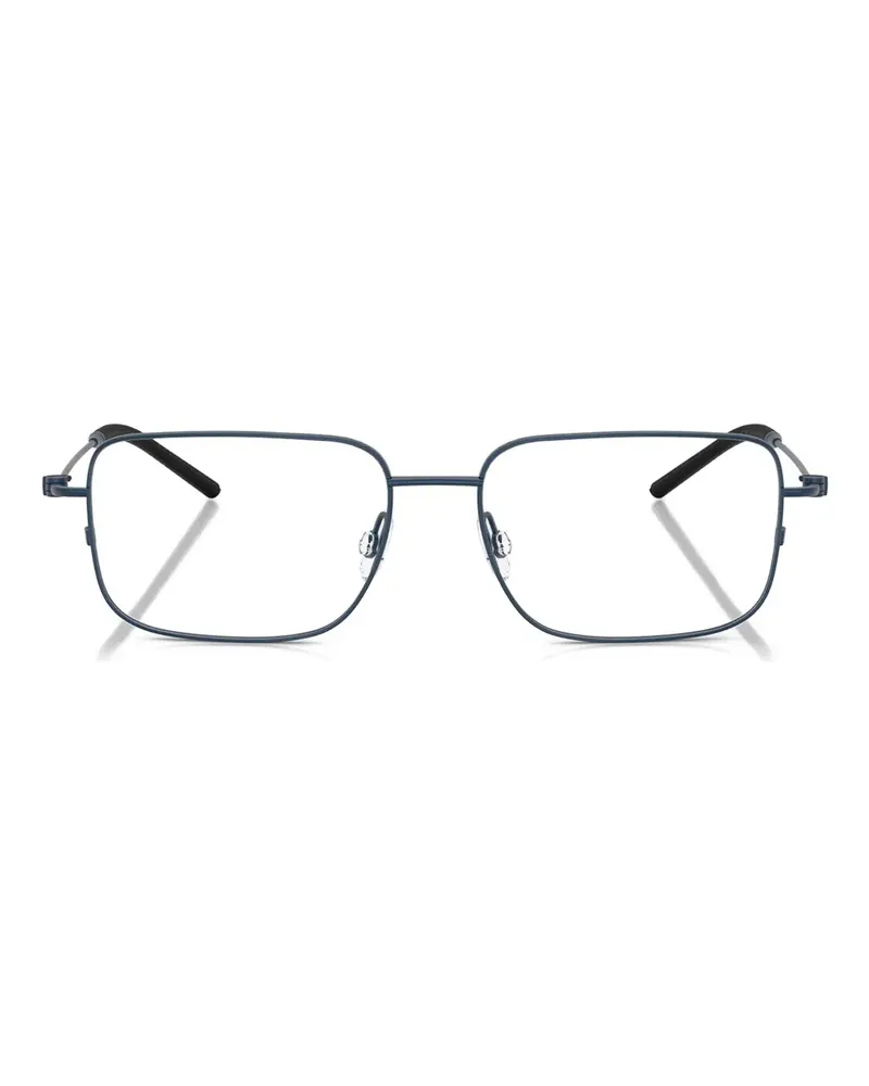 Moncler Brille mit eckigem Gestell - Blau Blau