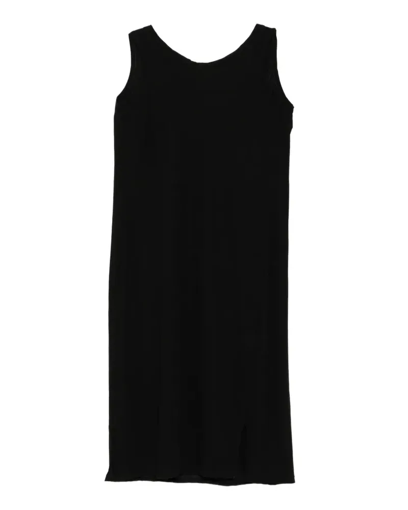 Yohji Yamamoto Kleid mit Knöpfen - Schwarz Schwarz