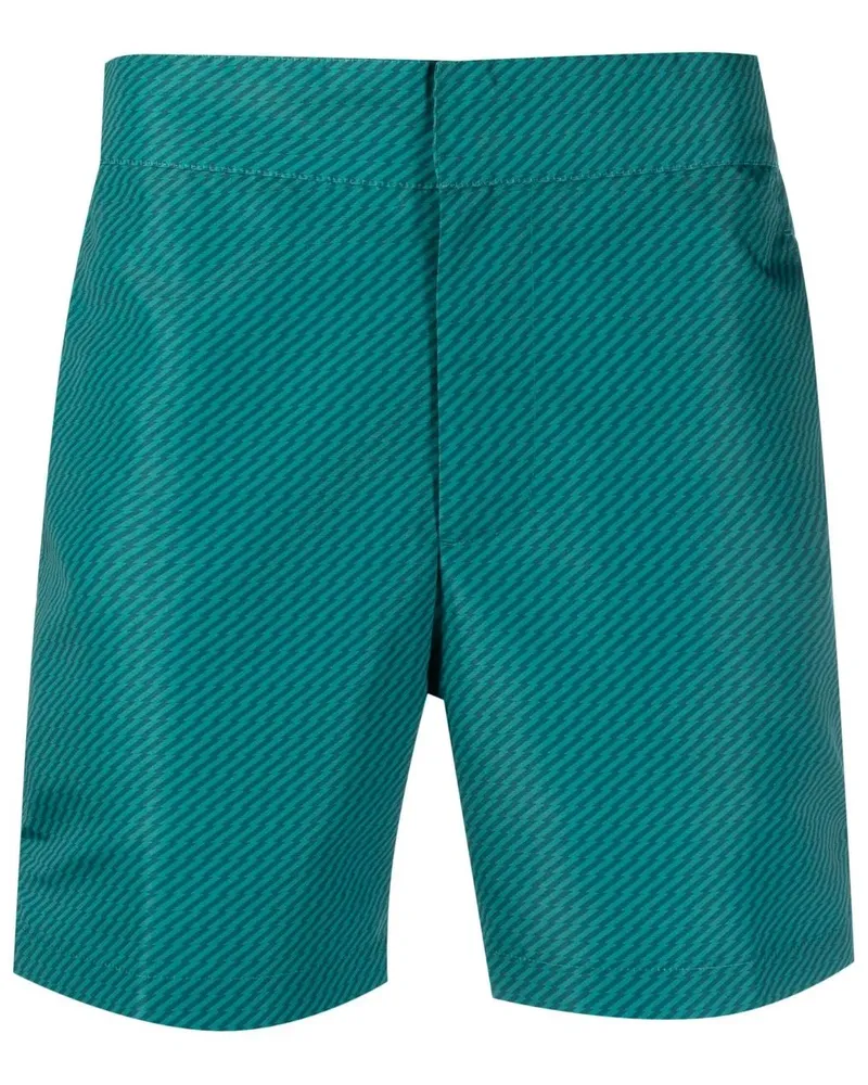 Frescobol Carioca Badeshorts mit Pepe-Print - Grün Grün
