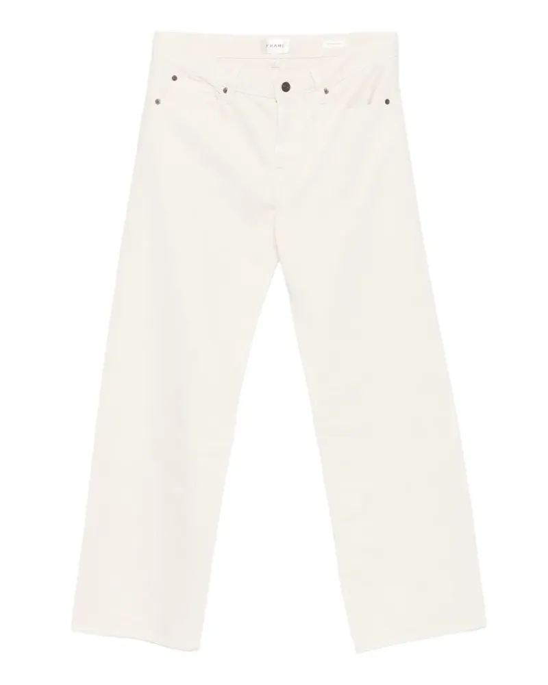 Frame Denim The Saturday wide-leg jeans - Weiß Weiß