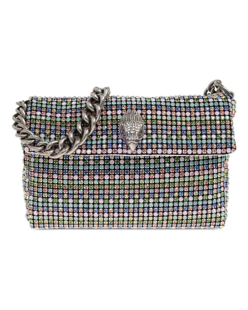 Kurt Geiger Kleine Crystal Party Schultertasche - Schwarz Schwarz
