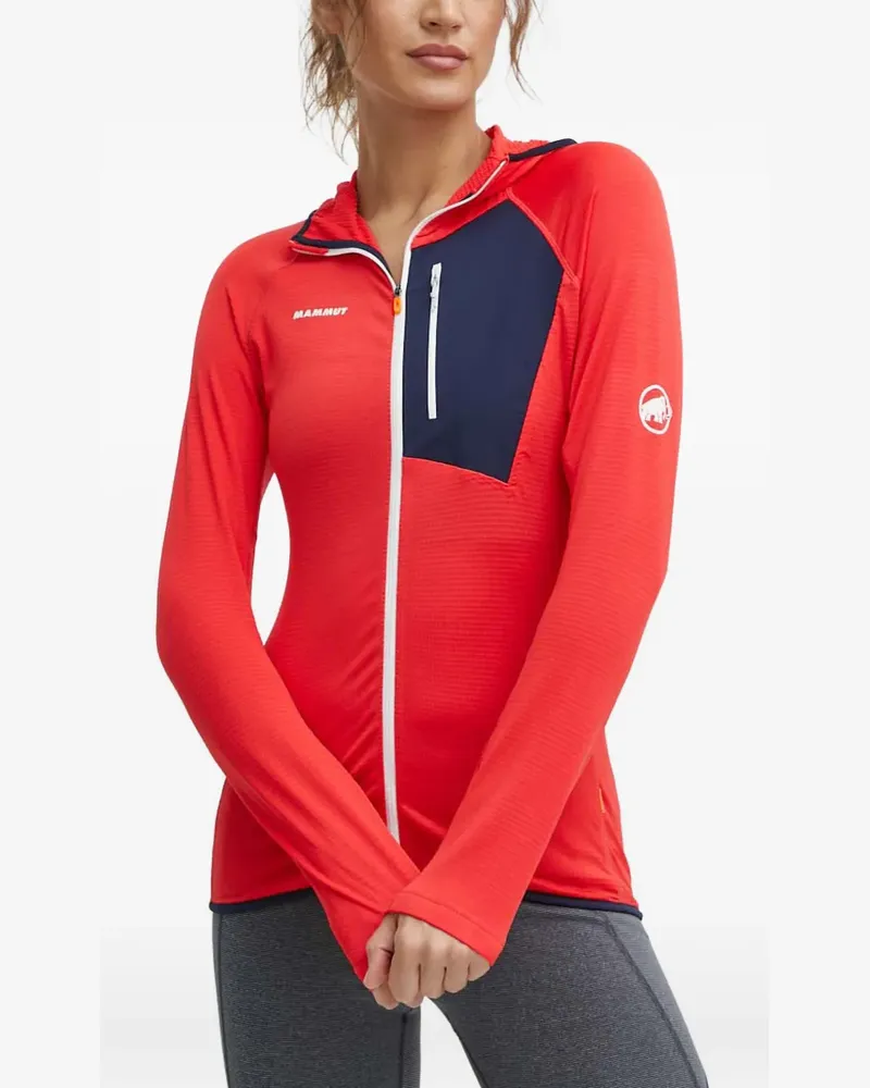 Mammut Aenergy Light ML zip-up hooded jacket - Rot Rot