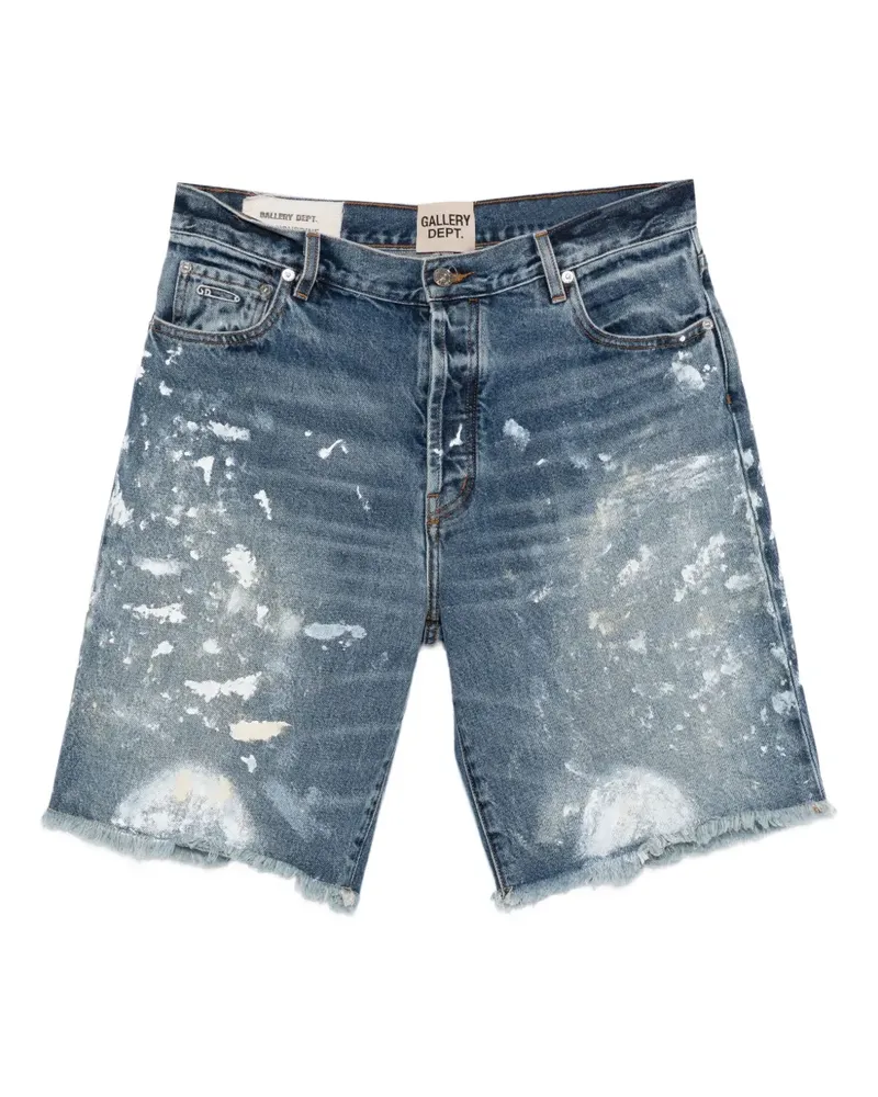 GALLERY DEPT. Ventura Shorts mit Farbklecks-Print - Blau Blau