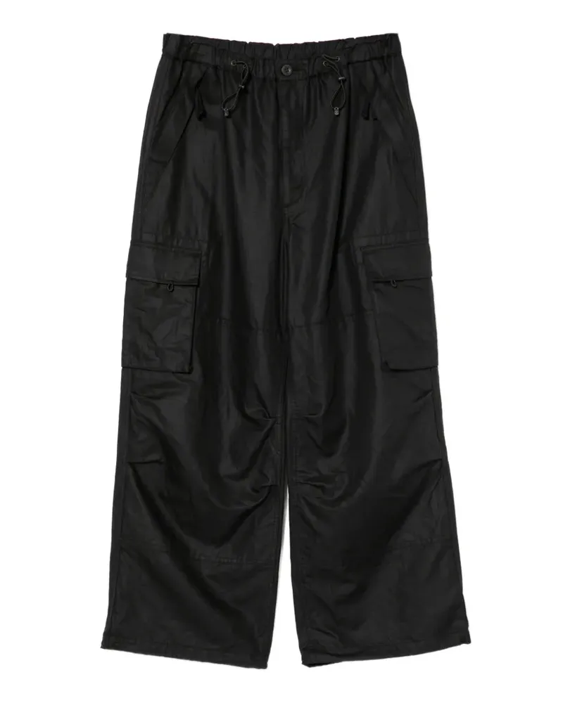 Comme des Garçons Ausgeblichene Hose - Schwarz Schwarz