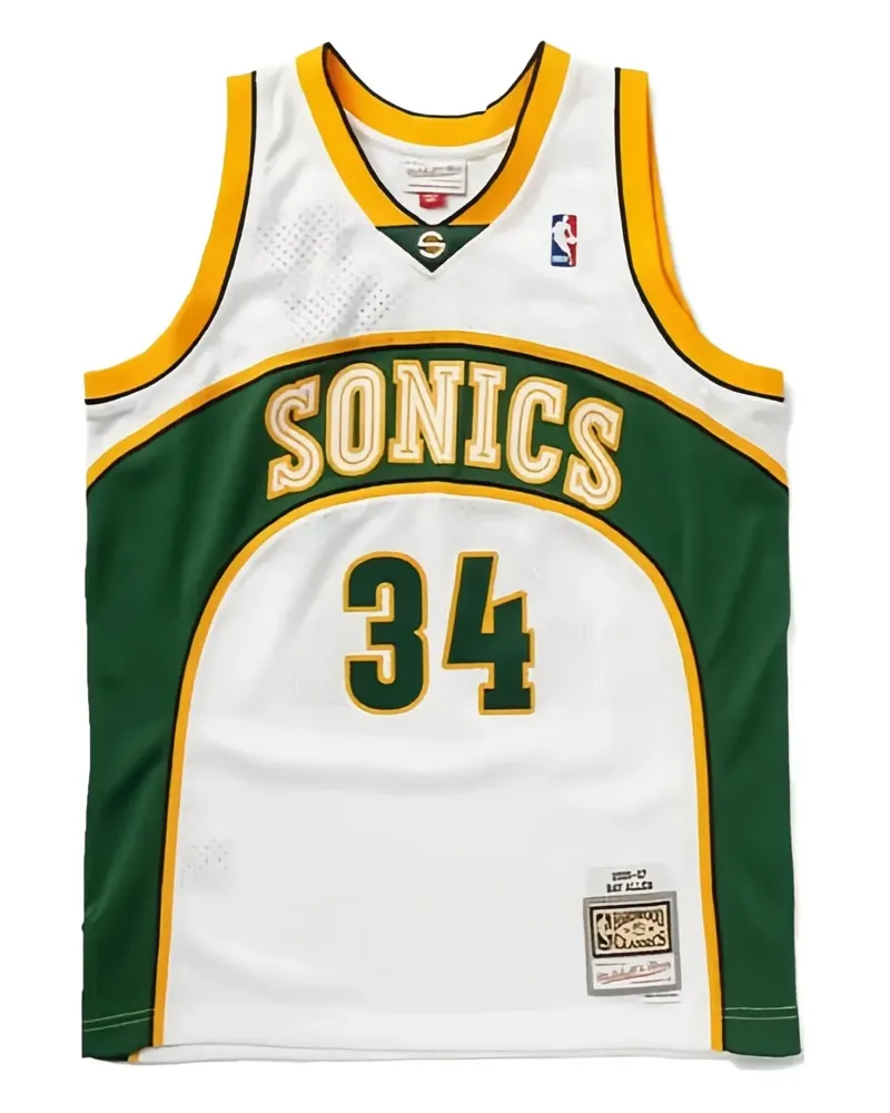 Mitchell & Ness NBA Swingman "Supersonics 2006 Ray Allen" Trikot - Weiß Weiß