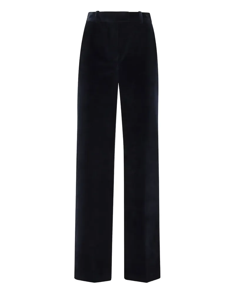 CIRCOLO 1901 Samthose mit geradem Bein - Blau Blau