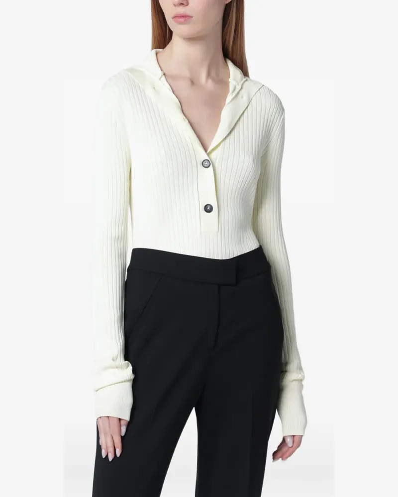 Entire Studios Geknöpfter Rollkragenpullover - Nude Nude