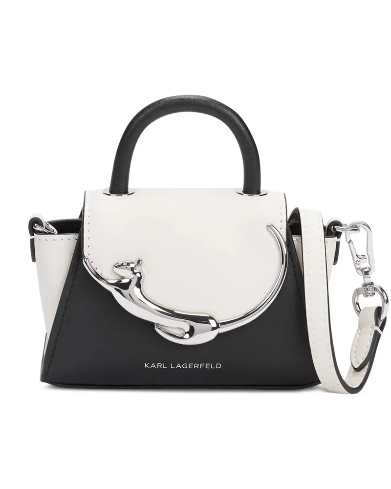 Karl Lagerfeld Nano Ikon Choupette Tote Bag - Schwarz Schwarz