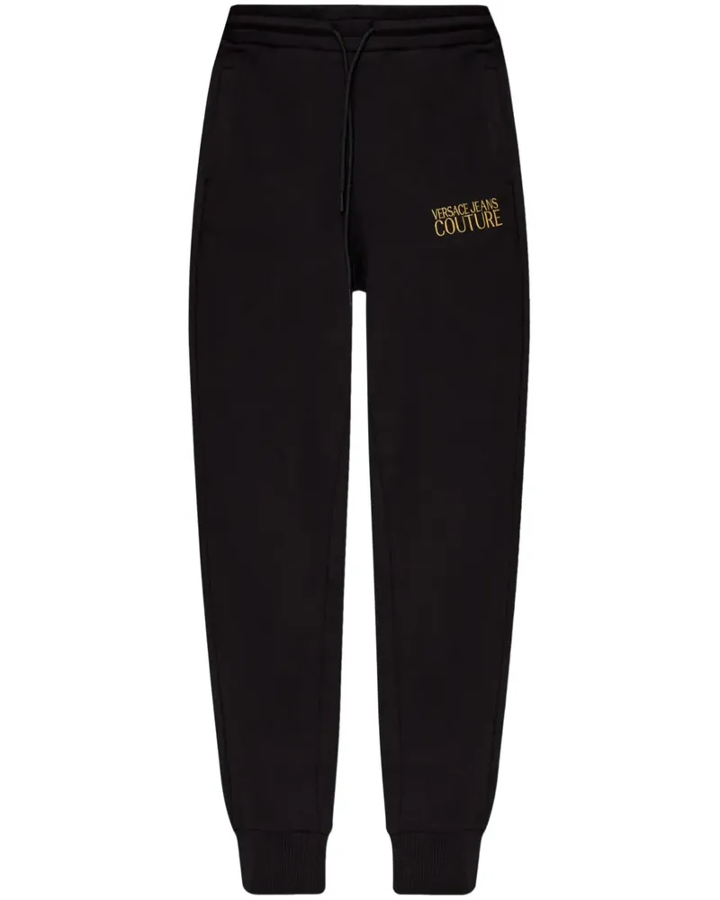 Versace Jeans Jogginghose aus Baumwolle - Schwarz Schwarz