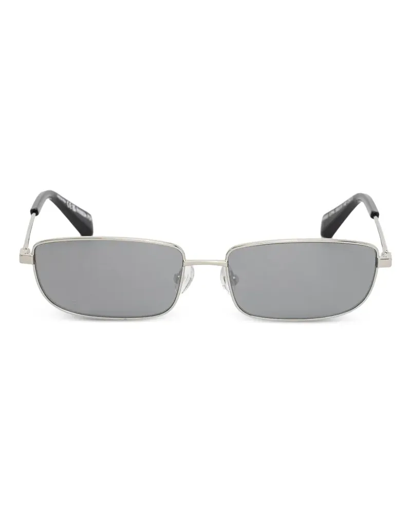 Patrizia Pepe Sonnenbrille mit eckigem Gestell - Silber Silber