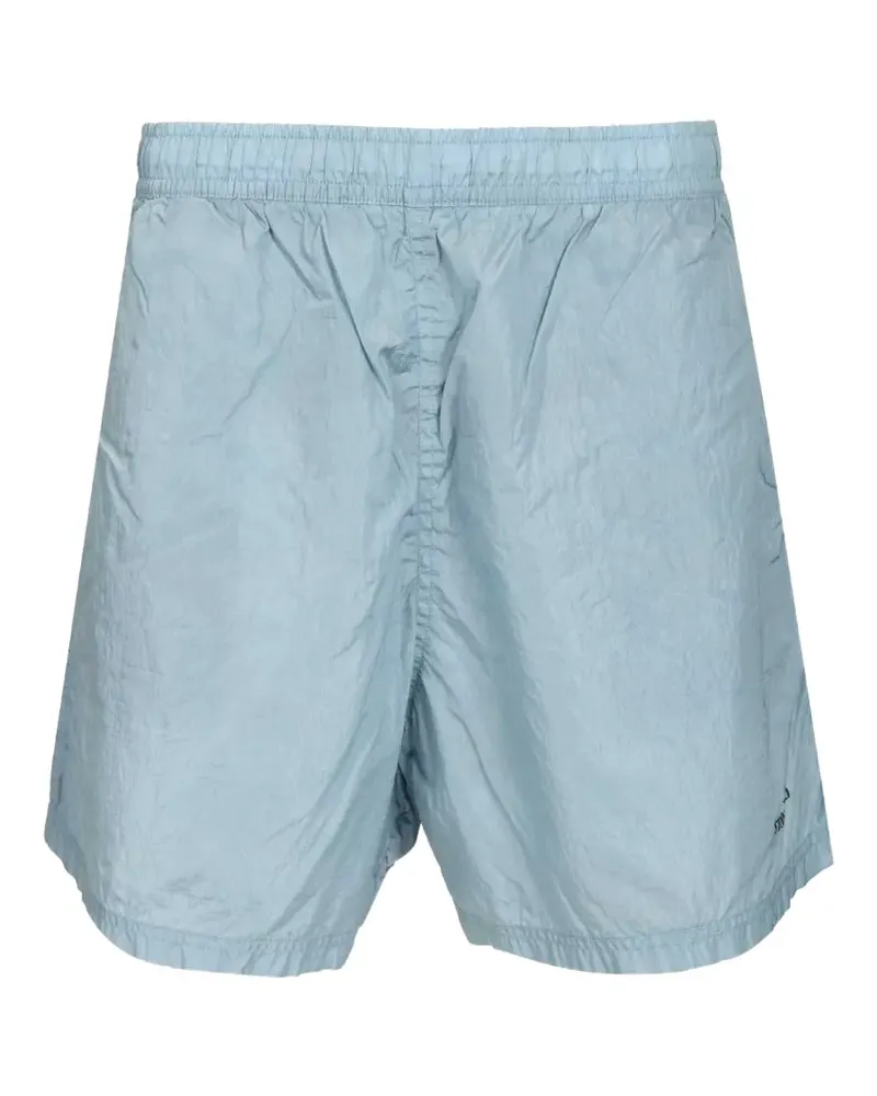 Stone Island elastic-waistband shorts - Blau Blau