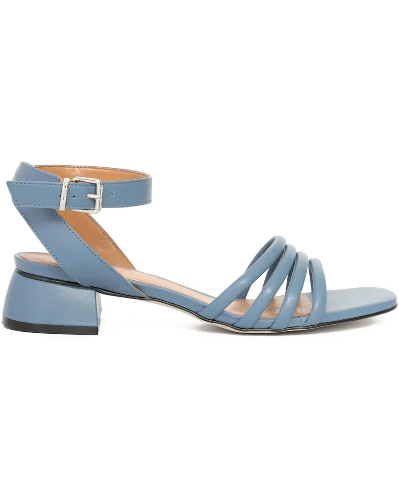 Sarah Chofakian Cold Brew Sandalen mit Riemen 25mm - Blau Blau