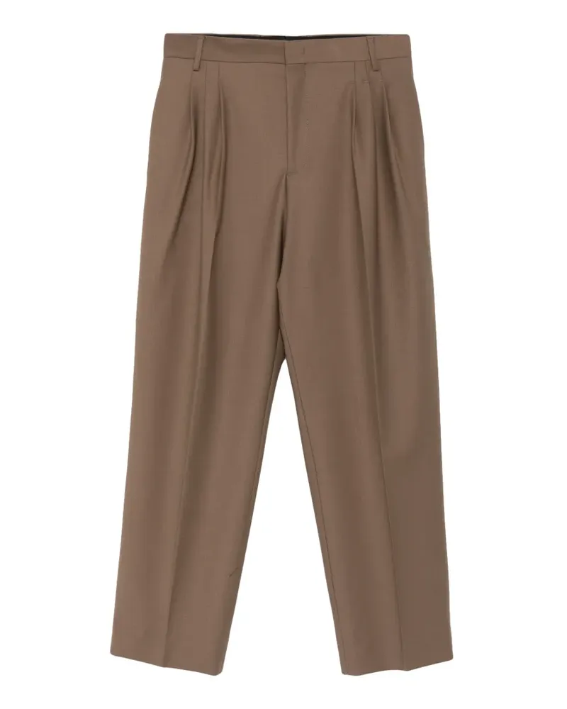 Low Brand Klassische Hose - Braun Braun