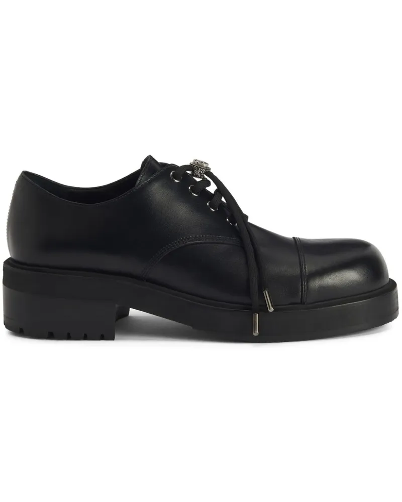 Giuseppe Zanotti Waldus Schnürschuhe - Schwarz Schwarz