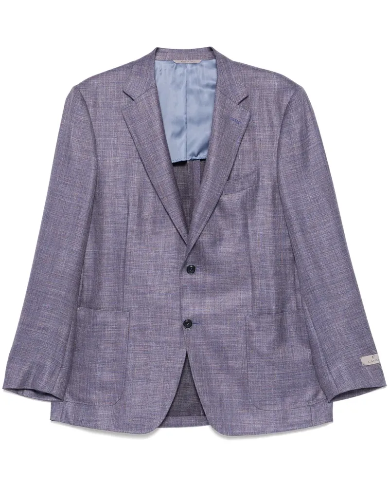 Canali Einreihiges Sakko - Blau Blau
