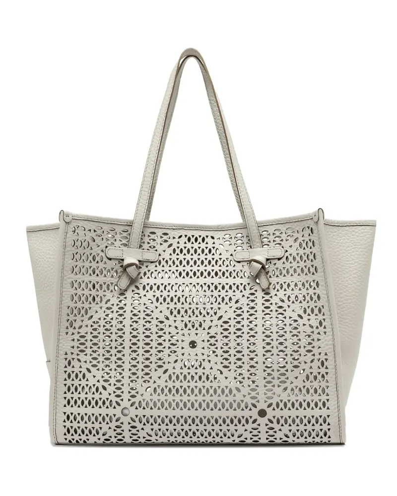Gianni Chiarini cut-out shoulder bag - Grau Grau