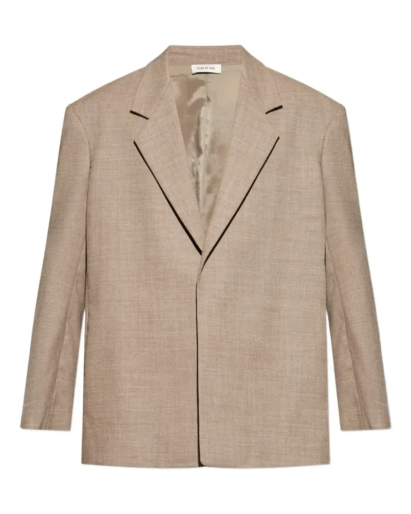 Fear of God Einreihiges Sakko - Braun Braun
