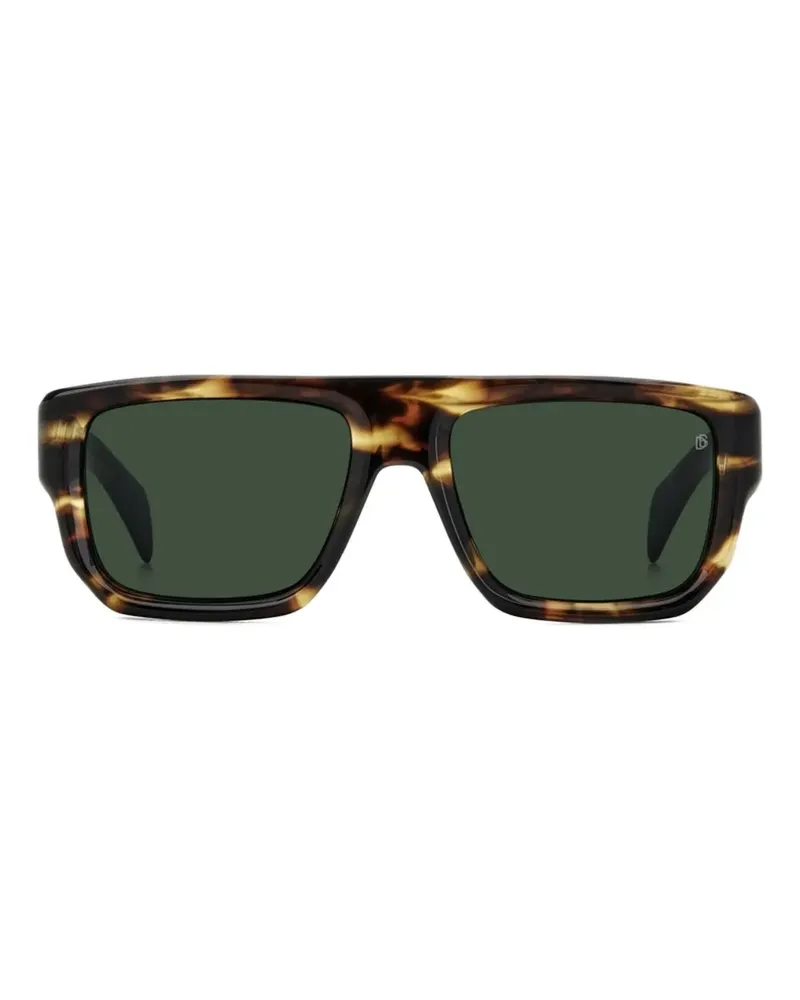 EYEWEAR by DAVID BECKHAM Pilotenbrille in Schildpattoptik - Braun Braun