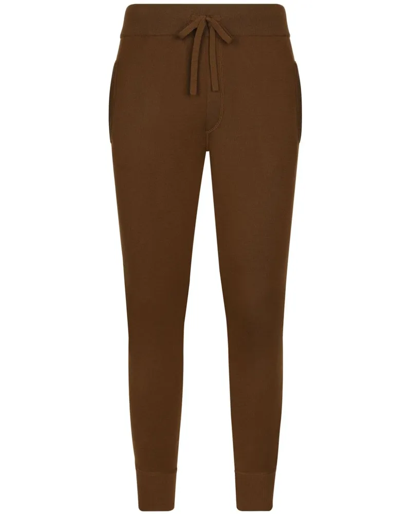 Dolce & Gabbana Klassische Tapered-Hose - Braun Braun