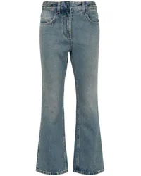 Givenchy Bootcut-Jeans mit Kettendetail Blau