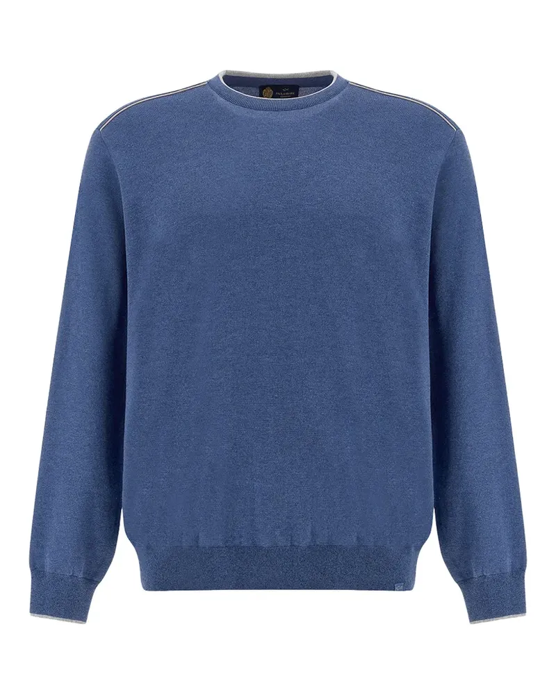 Paul & Shark Pullover mit Rundhalsausschnitt - Blau Blau