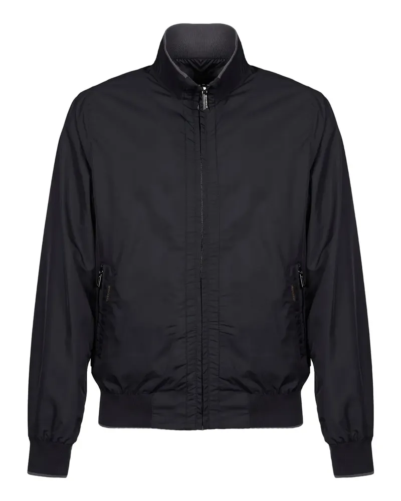 MOORER Bomberjacke mit Reißverschluss - Blau Blau