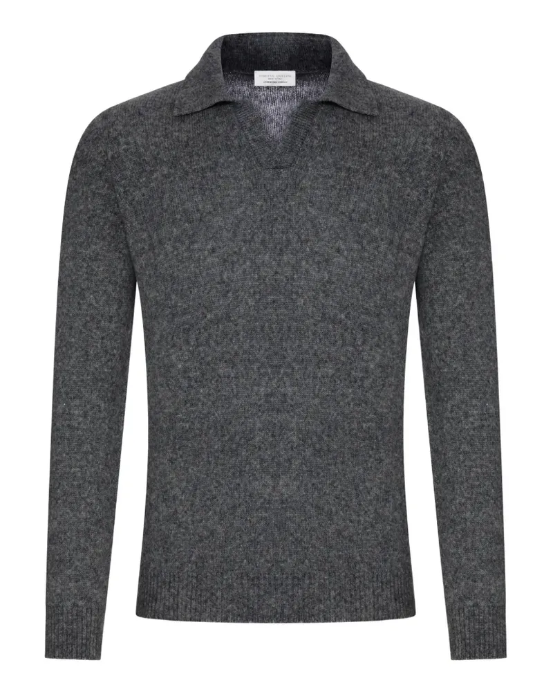 Roberto Collina Gestrickter Pullover - Grau Grau
