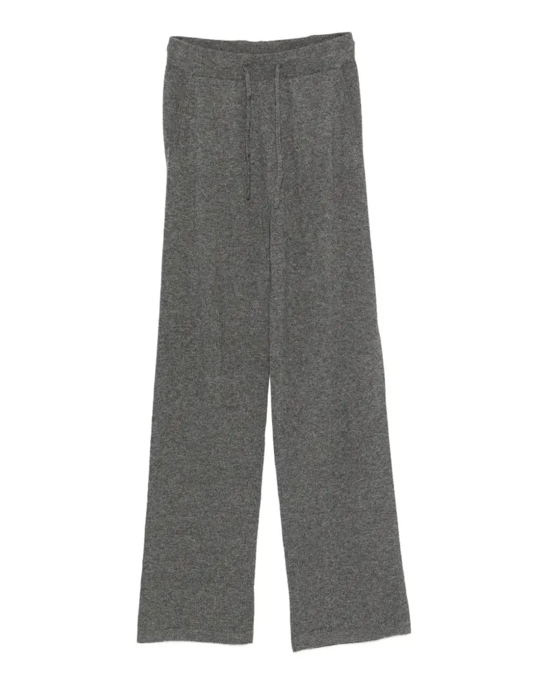 Alpha Studio drawstring wide-leg trousers - Grau Grau