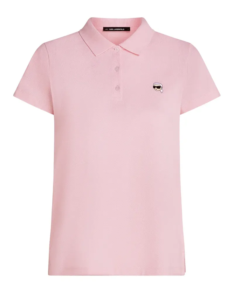 Karl Lagerfeld Ikon polo shirt - Rosa Rosa
