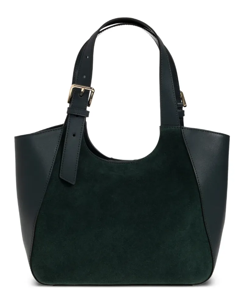 Furla Schmaler Tote Bag aus Leder - Grün Grün