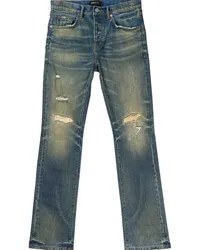 PURPLE BRAND P004 Straight-Leg-Jeans Blau