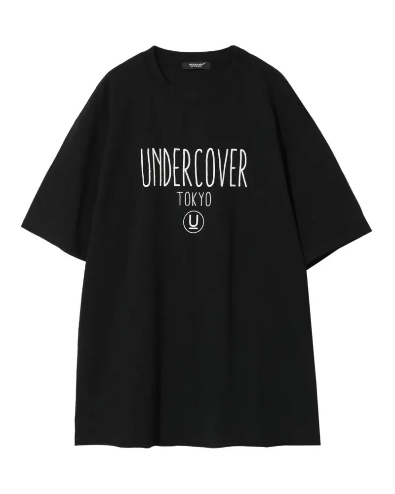 Undercover logo-print cotton T-shirt - Schwarz Schwarz