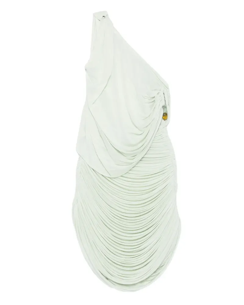 Christopher Esber Drapiertes One-Shoulder-Kleid - Grün Grün