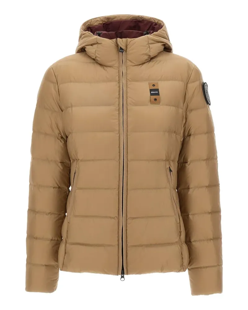 Blauer Charme quilted puffer jacket - Braun Braun