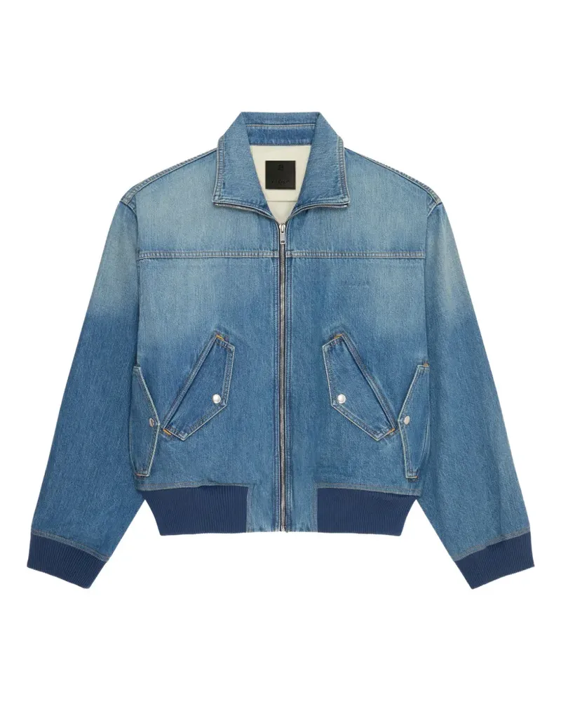 Givenchy Bomberjacke aus Denim - Blau Blau