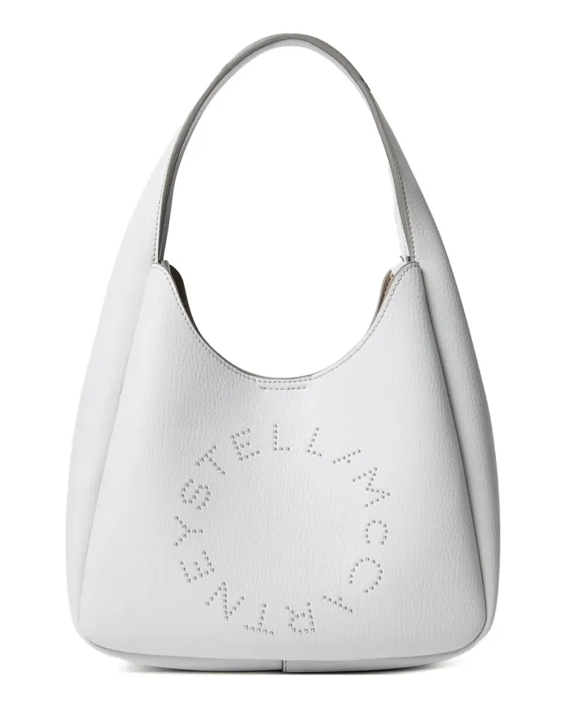 Stella McCartney Shopper mit Logo - Grau Grau