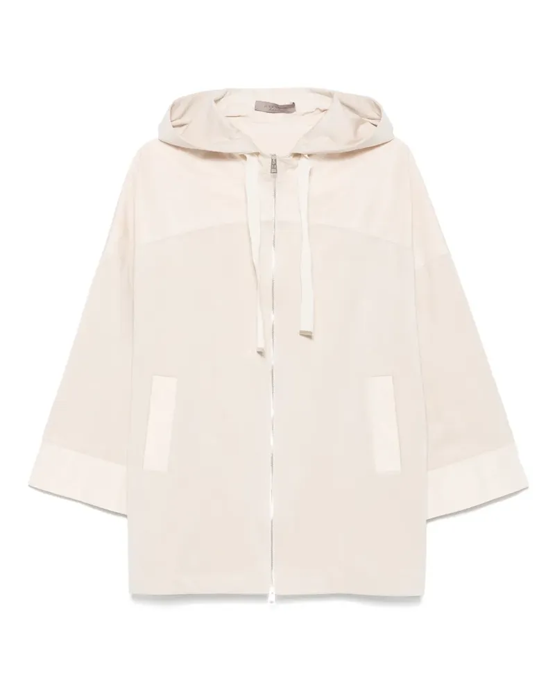 D.EXTERIOR Oversized-Jacke - Nude Nude