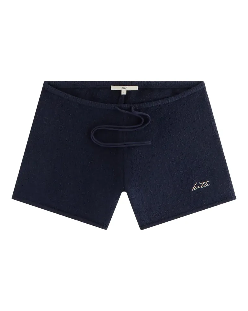 KITH Avyn embroidered shorts - Blau Blau