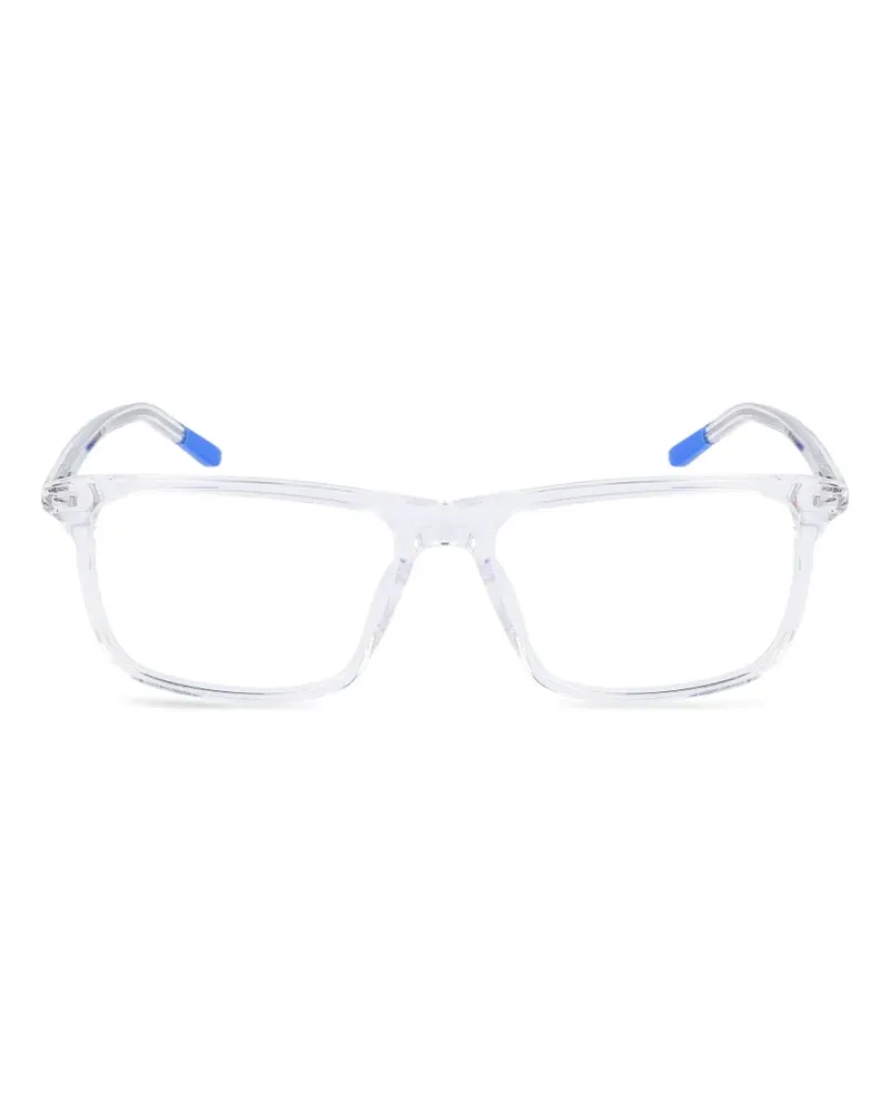 Nike Brille mit eckigem Gestell - Weiß Weiß