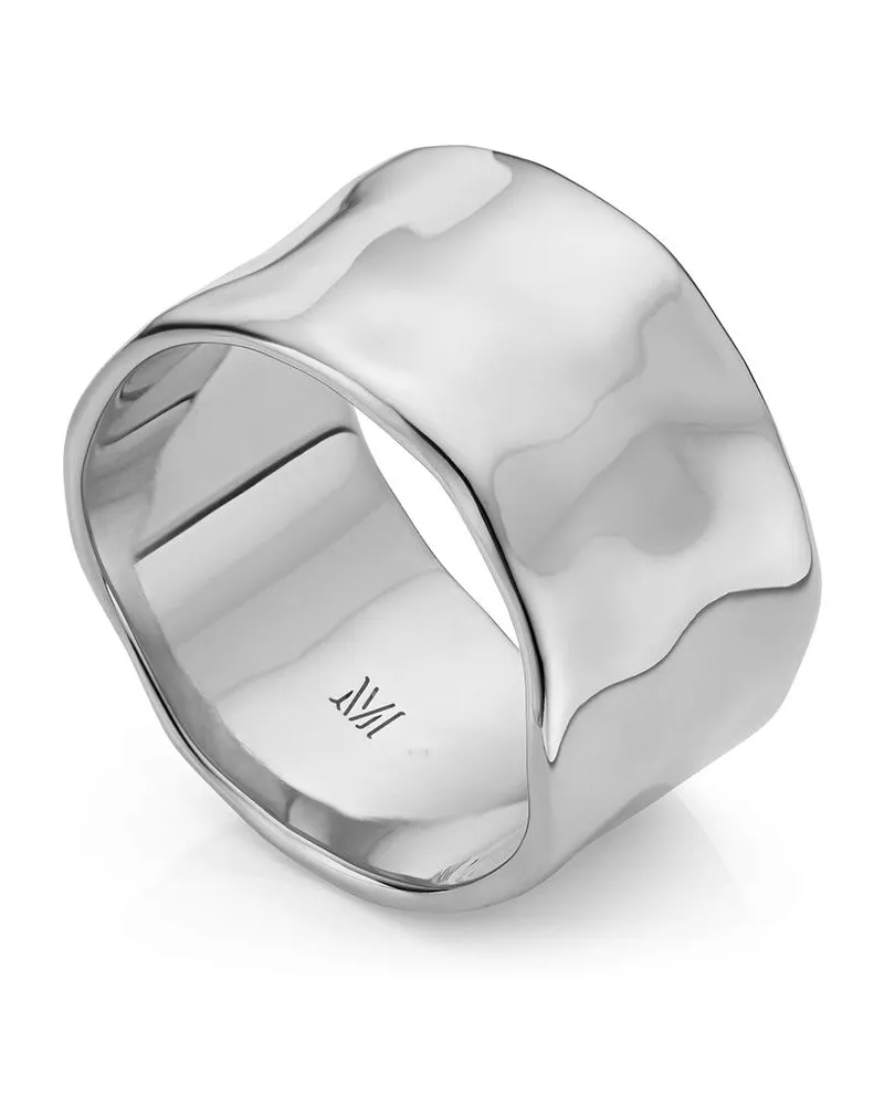 Monica Vinader Siren Muse Ring - Silber Silber