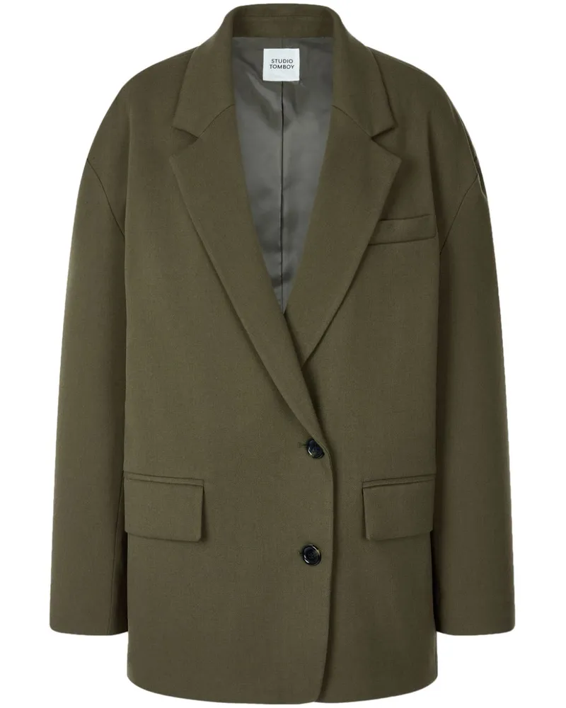 STUDIO TOMBOY Maxi Overfit Blazer - Grün Grün