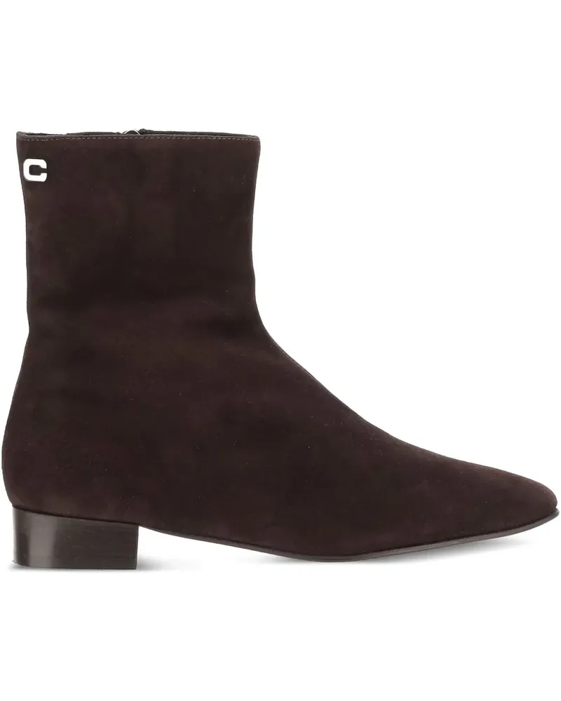 Carel Aiglon Stiefeletten aus Wildleder 20mm - Braun Braun